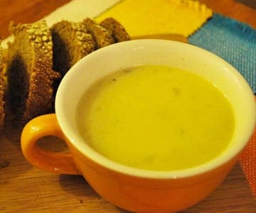 Receita de Caldo de Frango com Batata Doce