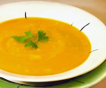 Receita de Creme de Abóbora