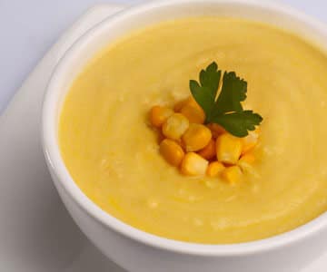 Receita de Creme de Milho