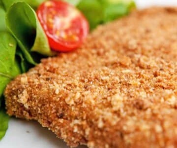 Receita de Filé de Frango Empanado Light