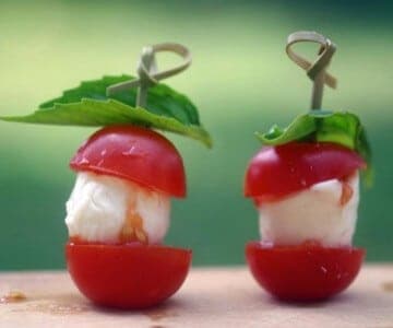 Receita de Petisco de Tomate