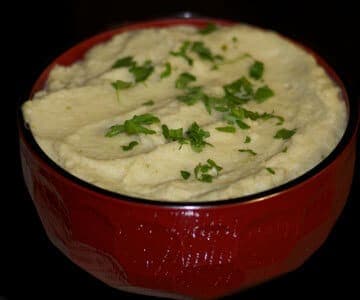 Receita de Purê de Couve-flor