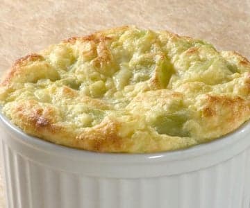 Receita de Suflê de Chuchu com Atum